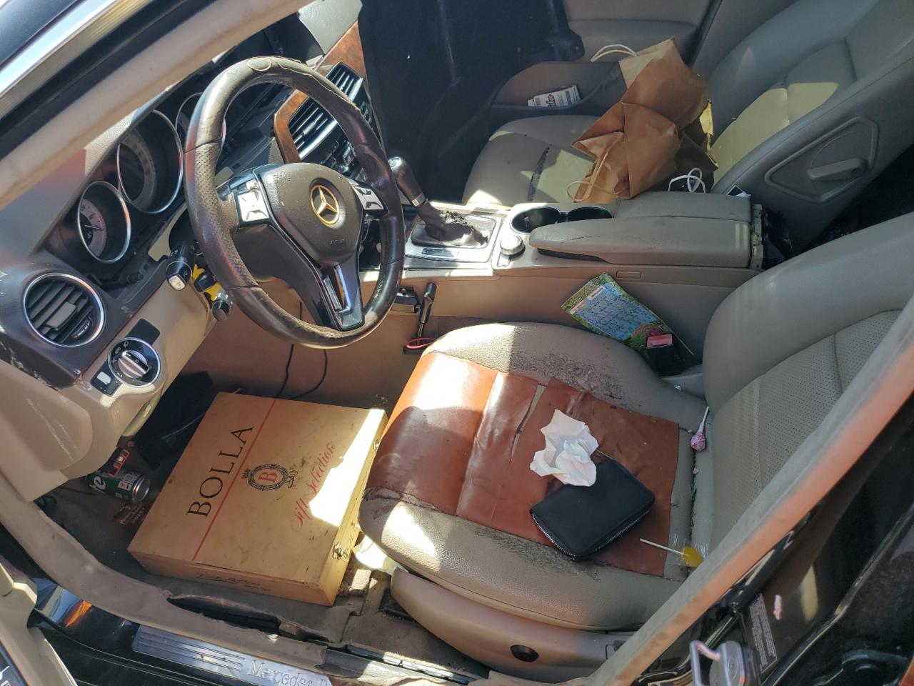 2013 Mercedes-Benz C 250 VIN: WDDGF4HB4DR278014 Lot: 57511515