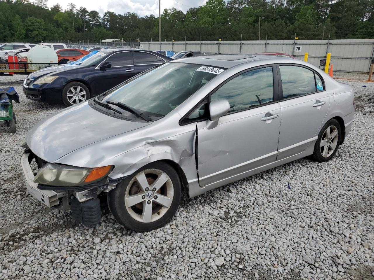 2007 Honda Civic Ex for Sale in Ellenwood, GA - Front End