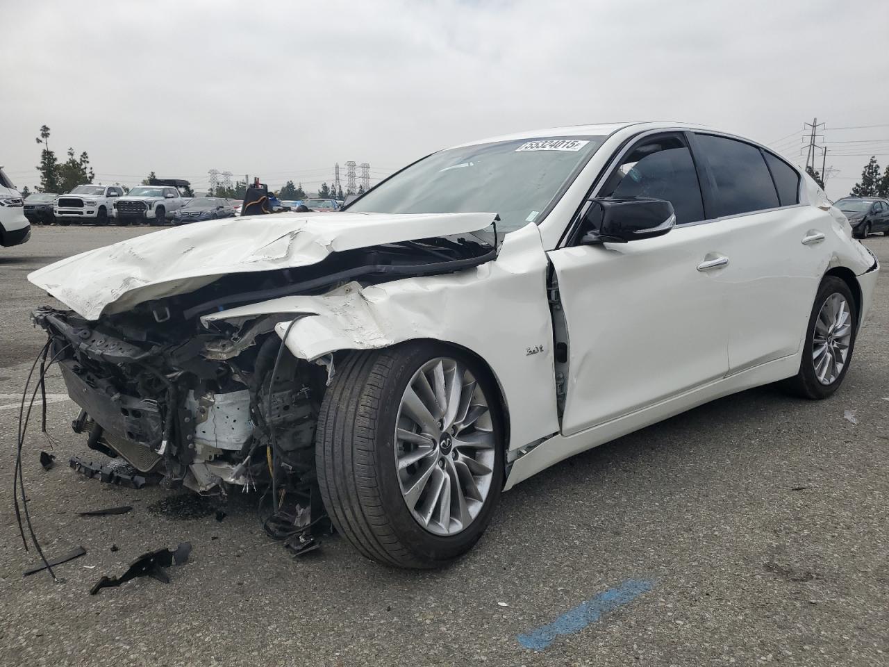2020 Infiniti Q50 Pure за продажба в Rancho Cucamonga, CA - All Over