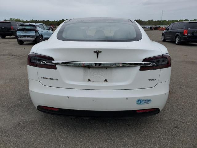 Hatchbacks TESLA MODEL S 2016 Biały