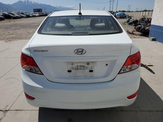 Sedans HYUNDAI ACCENT 2012 Biały