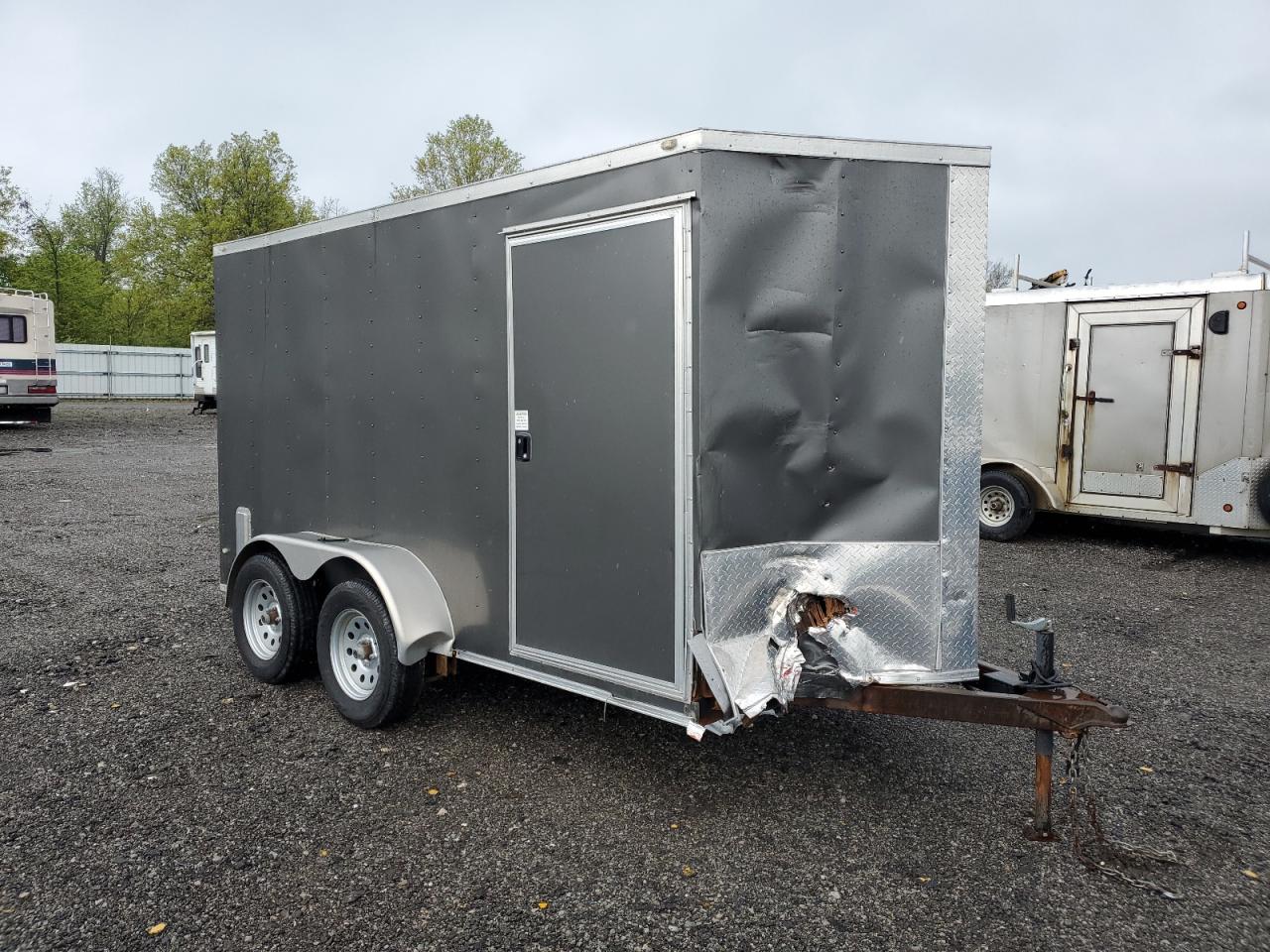 2019 Rock Solid Cargo 6X12Ta Enclosed Cargo Trailer en Venta en Columbia Station, OH - Front End