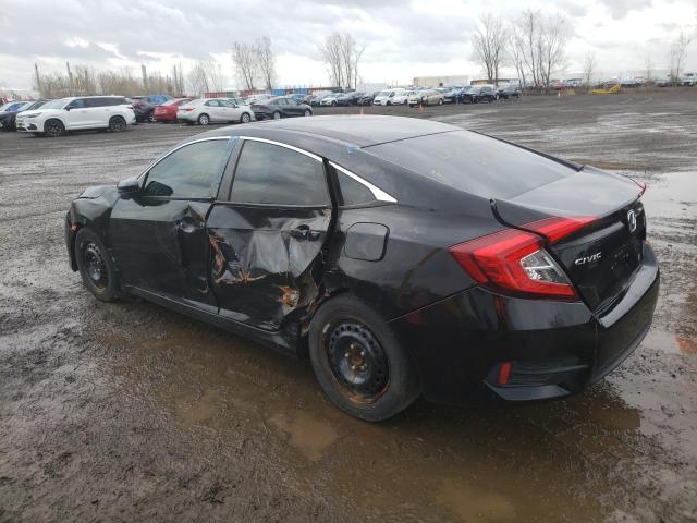 Sedans HONDA CIVIC 2017 Czarny