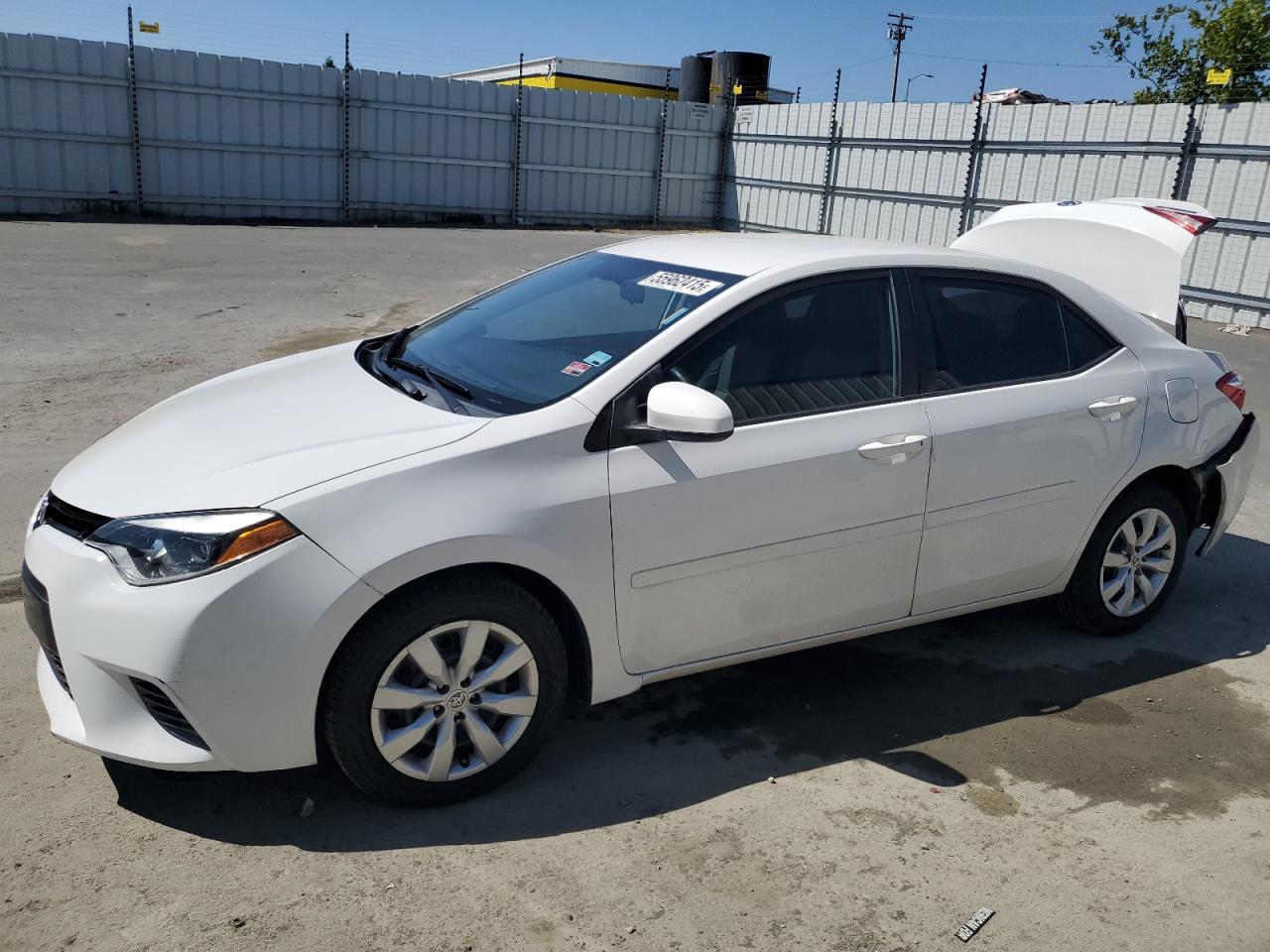 2015 Toyota Corolla L na sprzedaż w Antelope, CA - Rear End