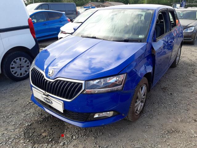 2021 SKODA FABIA SE MPI  for sale at Copart WOLVERHAMPTON