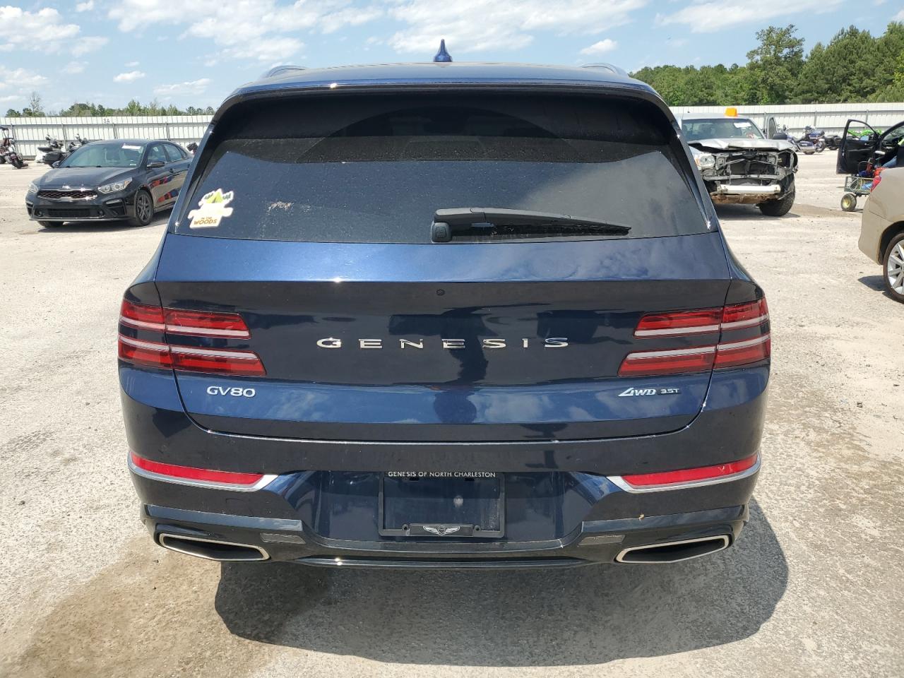 2023 Genesis Gv80 Base VIN: KMUHCESC7PU121929 Lot: 57997675