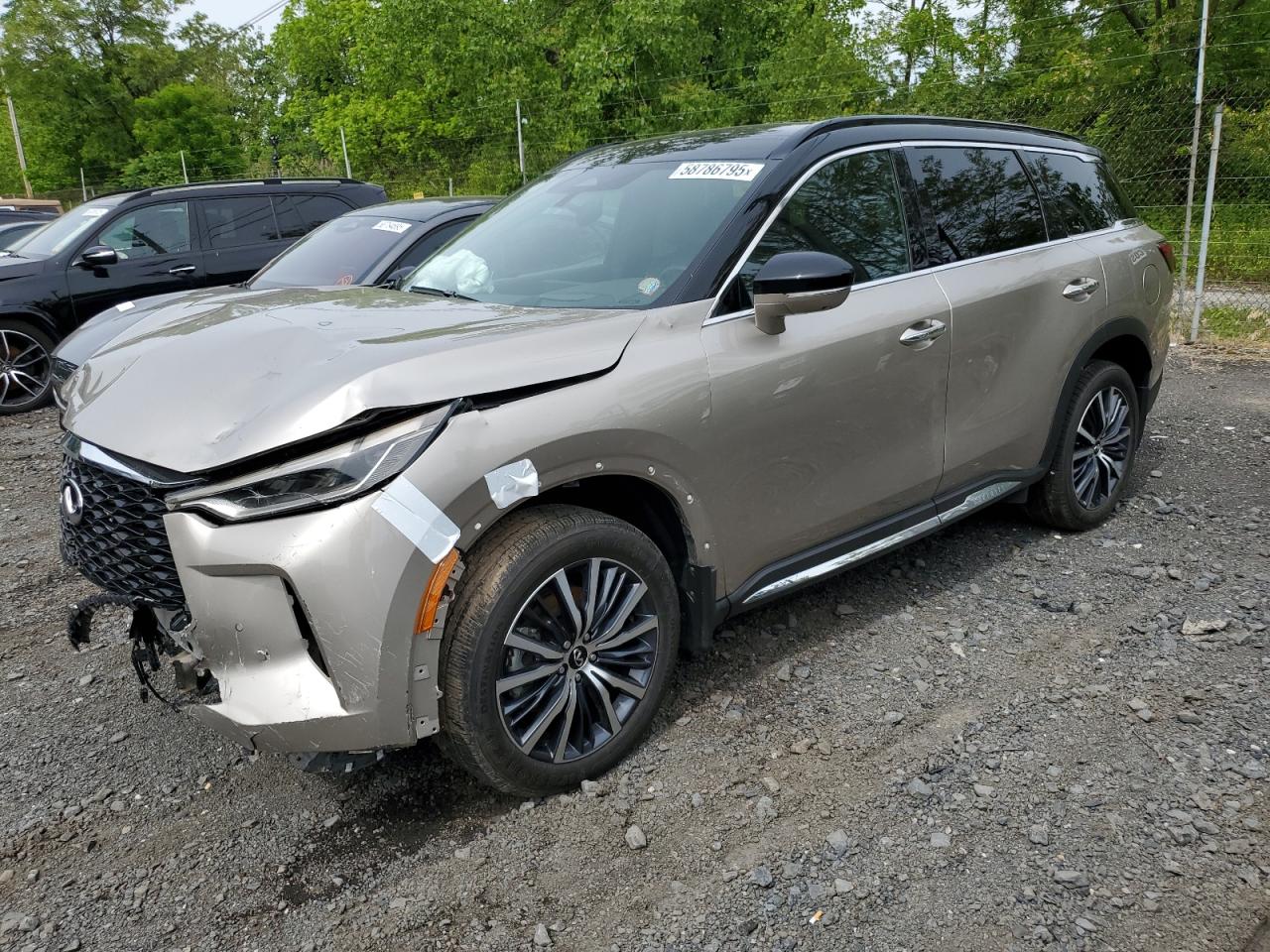 2022 Infiniti Qx60 Autograph de vânzare în Marlboro, NY - Front End