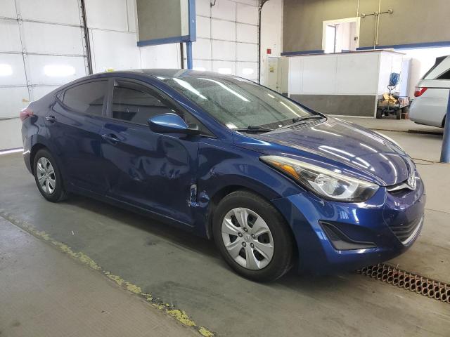  HYUNDAI ELANTRA 2016 Granatowy
