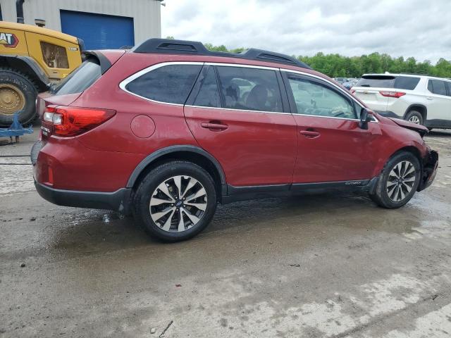  SUBARU OUTBACK 2015 Maroon