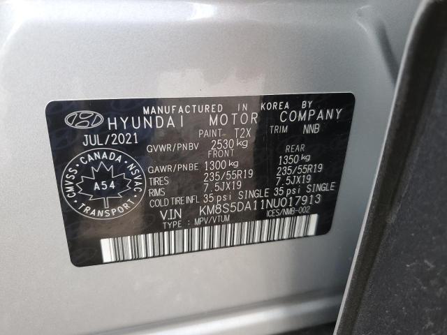 2022 HYUNDAI SANTA FE LIMITED  