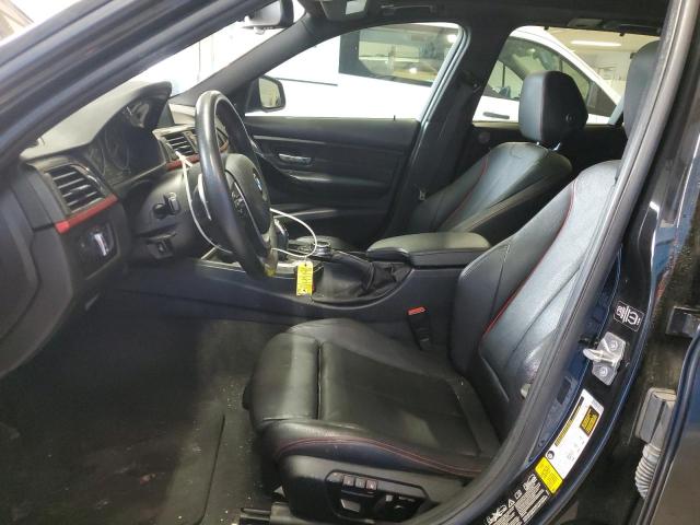  BMW 3 SERIES 2014 Черный