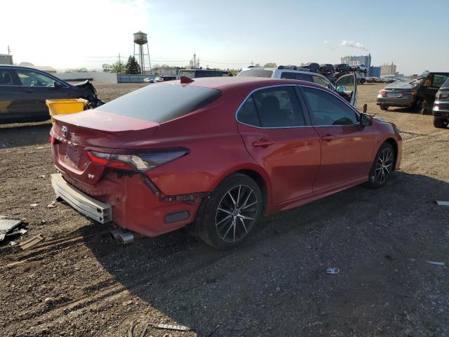  TOYOTA CAMRY 2021 Красный