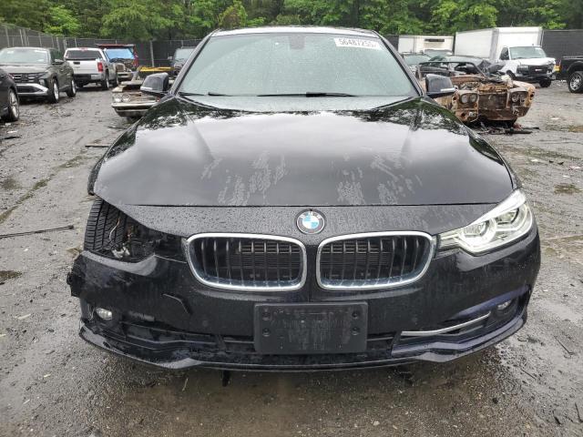  BMW 3 SERIES 2017 Чорний