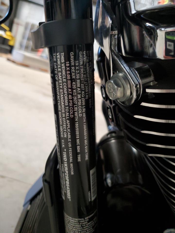 2023 Harley-Davidson Flhxs VIN: 1HD1KRP29PB643003 Lot: 57070775
