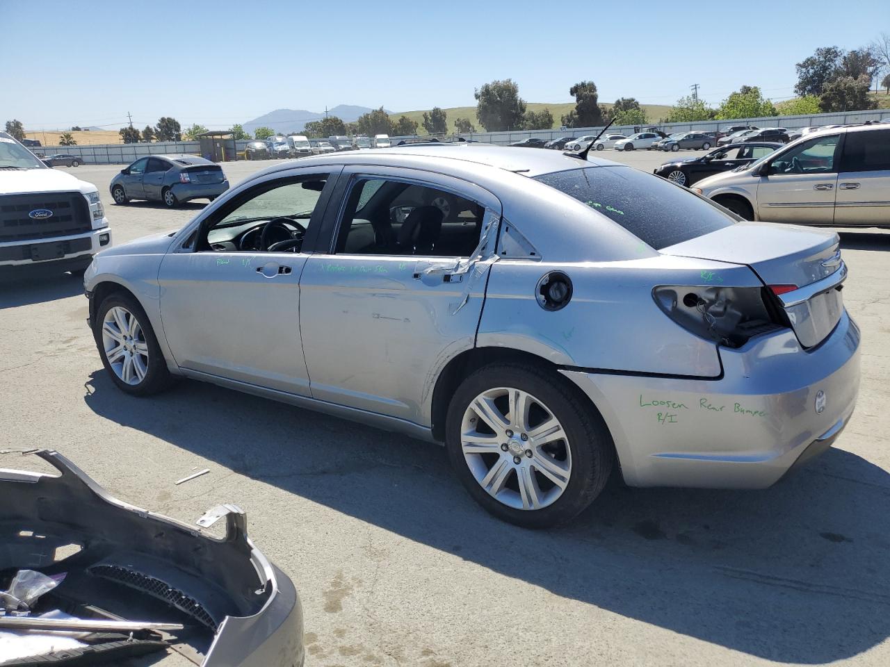 2013 Chrysler 200 Lx VIN: 1C3CCBAB7DN762237 Lot: 55668175