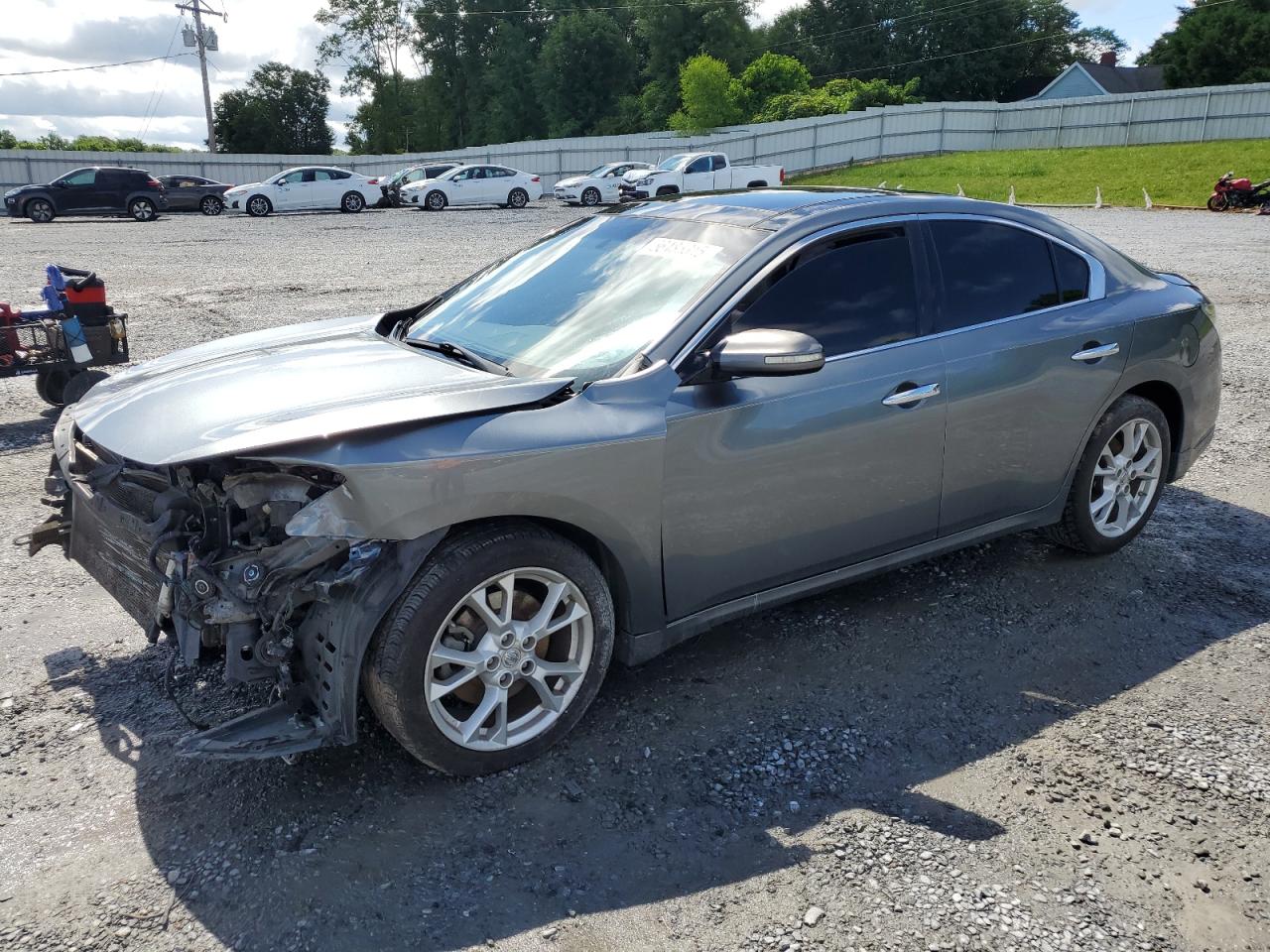 2014 Nissan Maxima S იყიდება Gastonia-ში, NC - Front End
