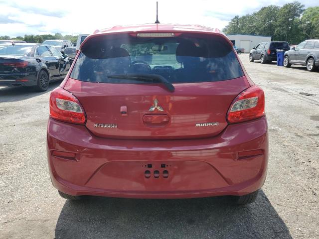  MITSUBISHI MIRAGE 2019 Czerwony