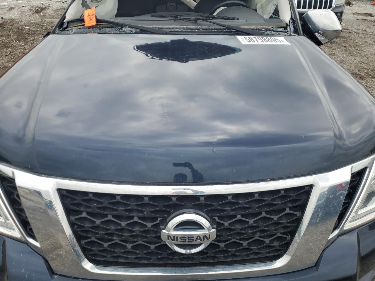 2020 Nissan Armada Sv VIN: JN8AY2NC2LX518607 Lot: 58798895