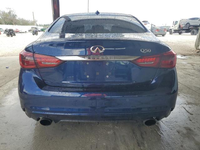  INFINITI Q50 2021 Синий