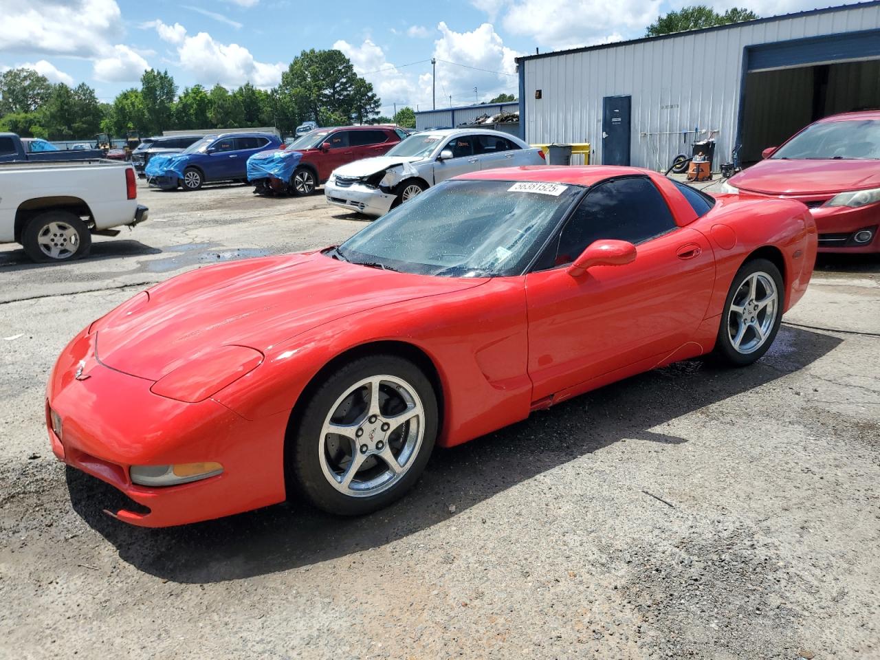 2004 Chevrolet Corvette na sprzedaż w Shreveport, LA - Front End