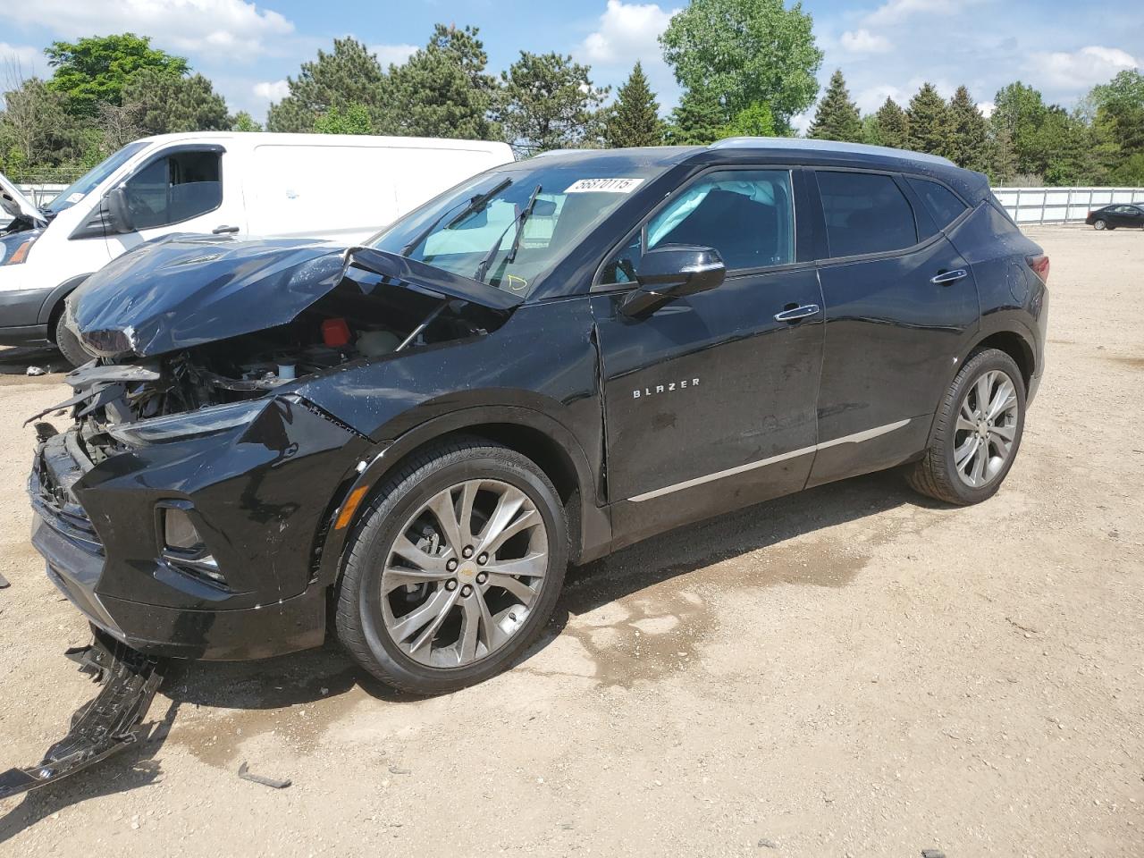 2019 Chevrolet Blazer Premier იყიდება Elgin-ში, IL - Front End