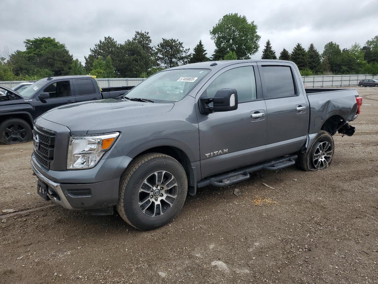 2021 Nissan Titan Sv for Sale in Elgin, IL - Rear End