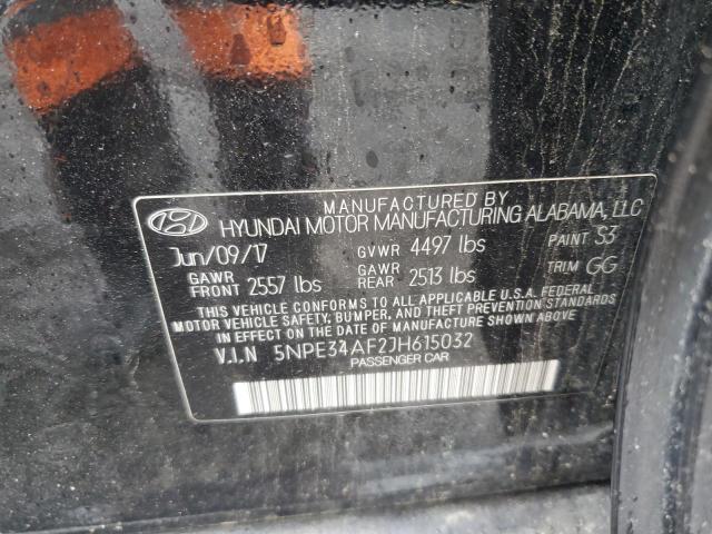 2018 HYUNDAI SONATA SPORT  