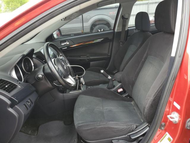 Sedans MITSUBISHI EVO 2012 Burgundy
