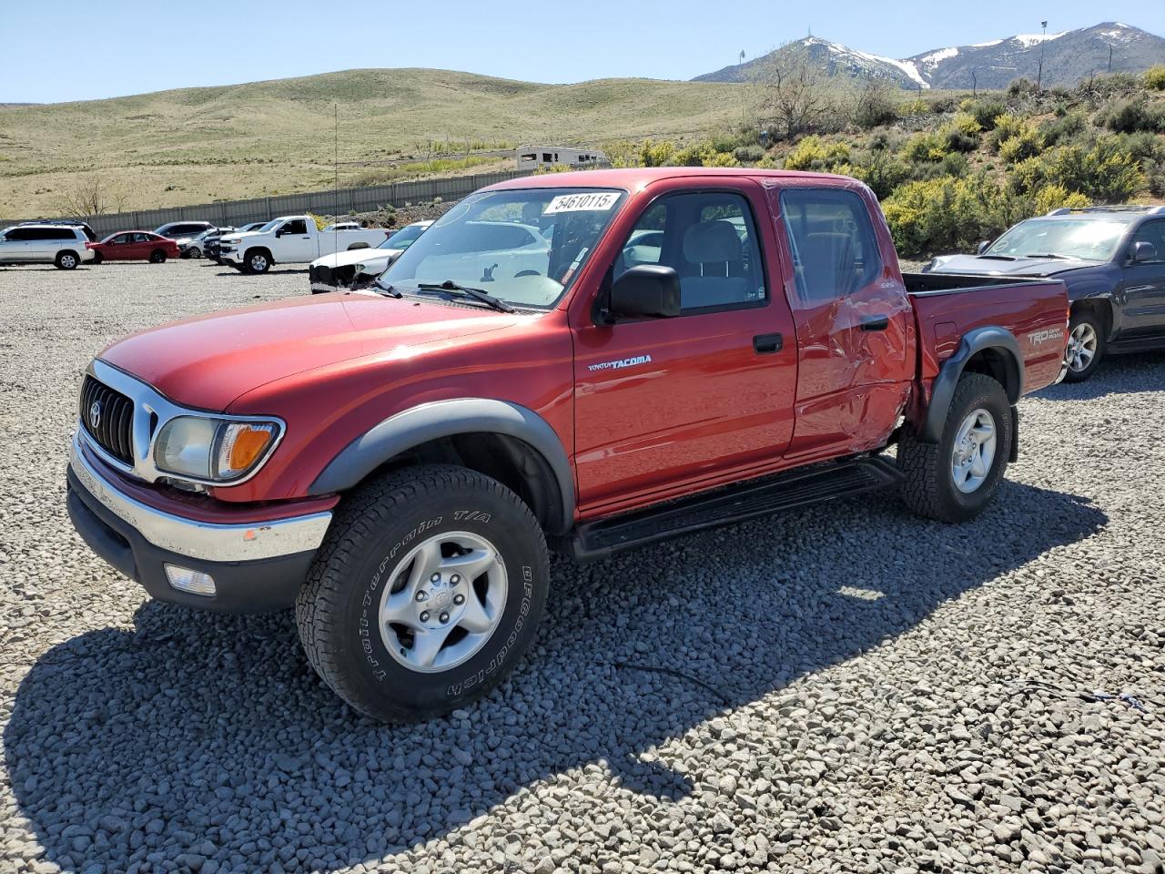 2001 Toyota Tacoma Double Cab Prerunner na sprzedaż w Reno, NV - Side