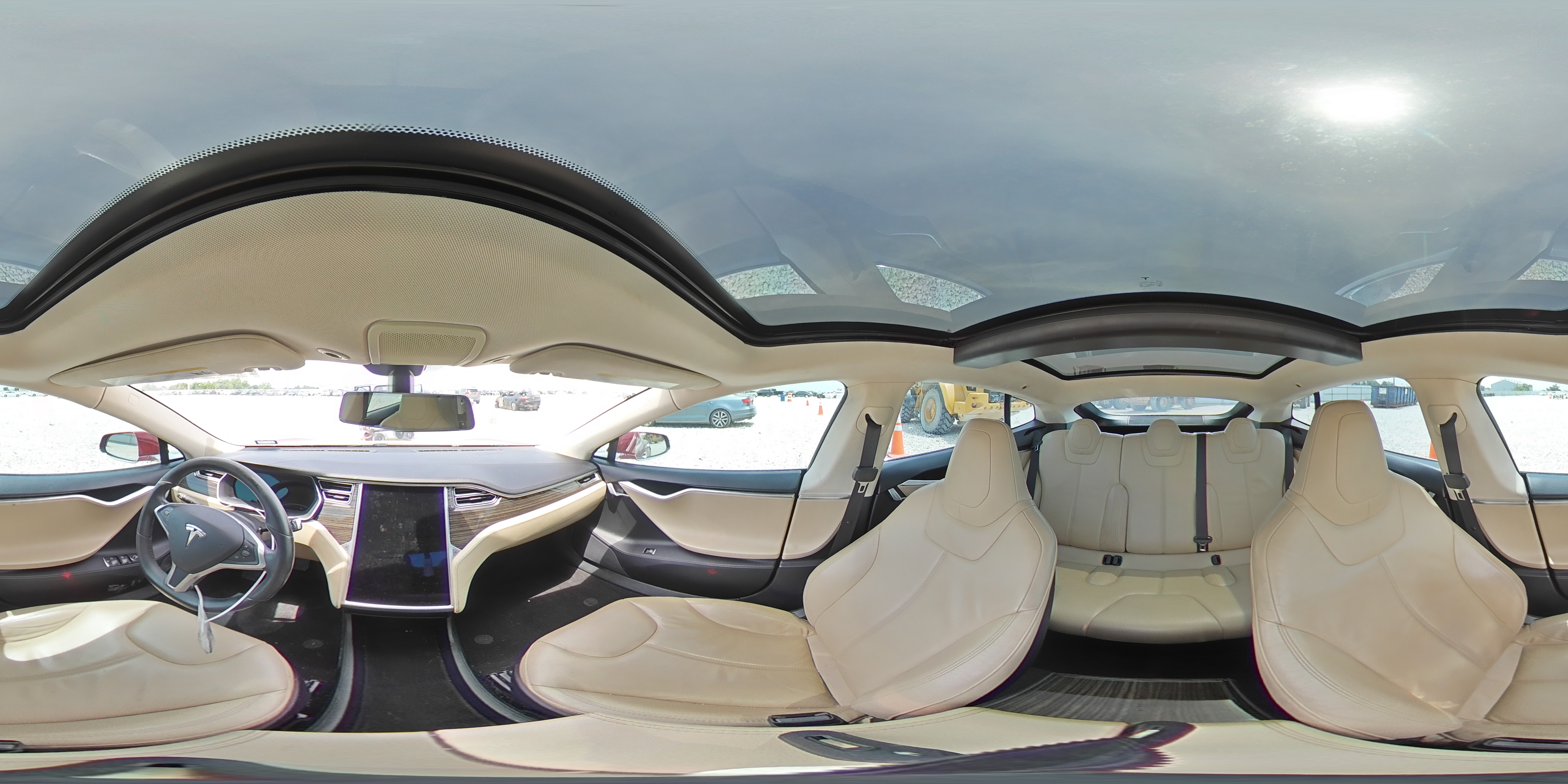2014 Tesla Model S VIN: 5YJSA1H18EFP38582 Lot: 56581735