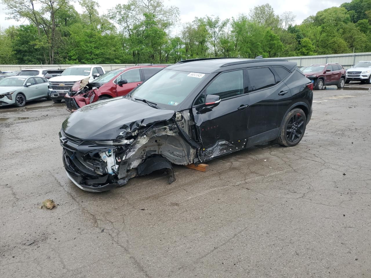 2020 Chevrolet Blazer 2Lt იყიდება Ellwood City-ში, PA - Front End