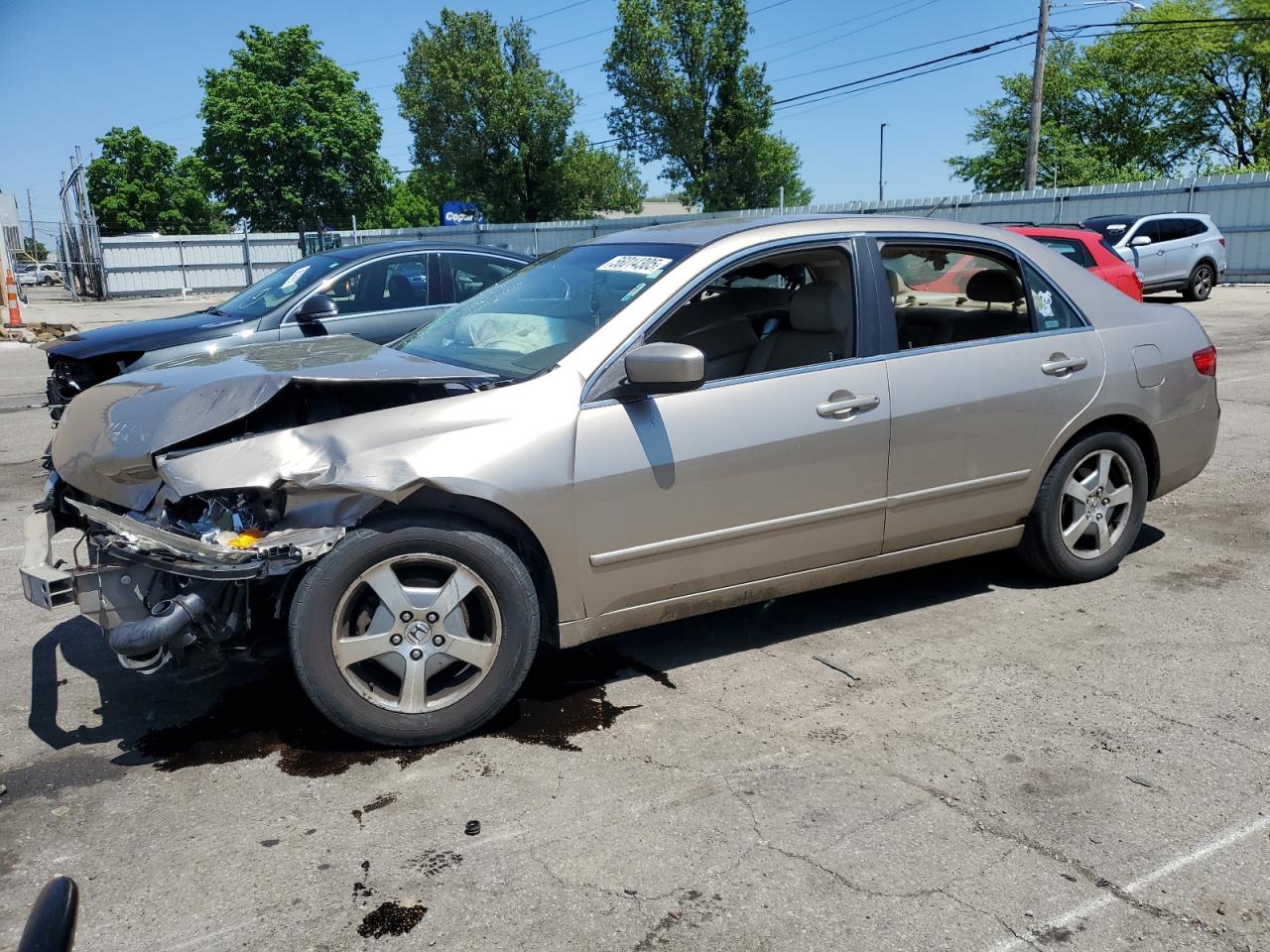 2005 Honda Accord Hybrid en Venta en Moraine, OH - Front End