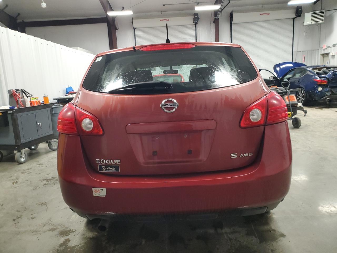 2009 Nissan Rogue S VIN: JN8AS58V19W187498 Lot: 58078685