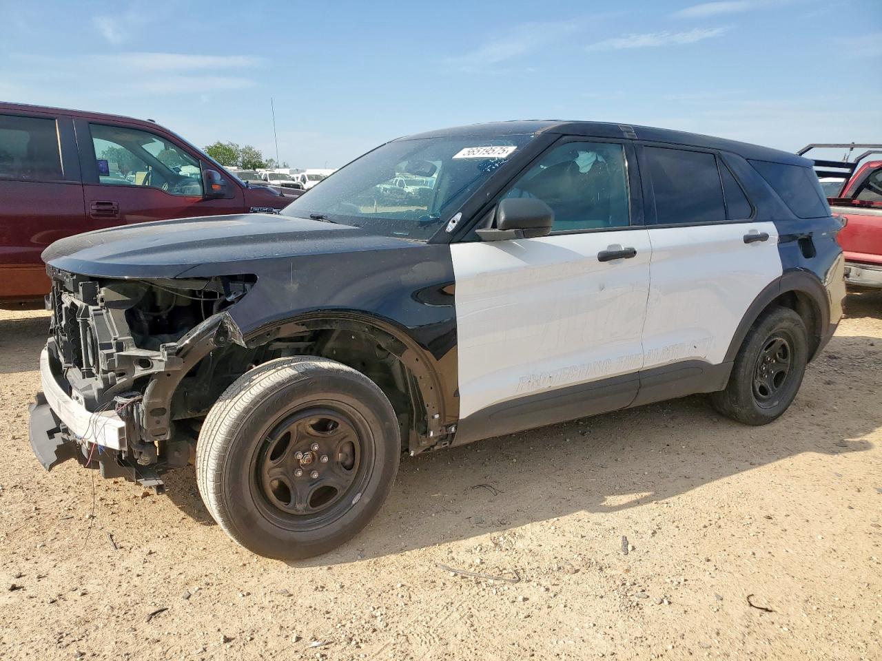 2021 Ford Explorer Police Interceptor за продажба в San Antonio, TX - Side