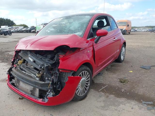 2008 FIAT 500 LOUNGE for sale at Copart PETERLEE