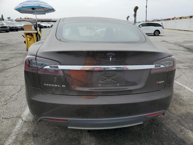  TESLA MODEL S 2013 Brown