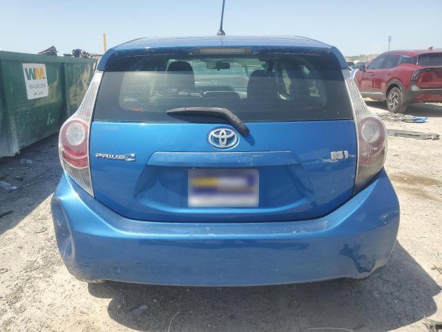 TOYOTA PRIUS 2012 Синий