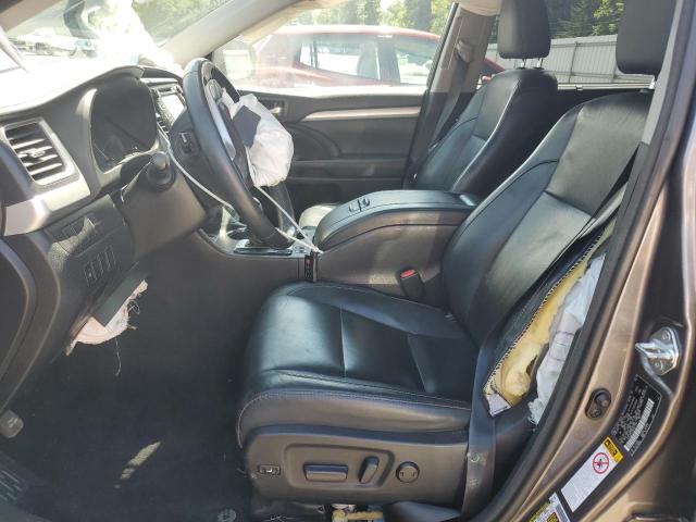  TOYOTA HIGHLANDER 2016 Серый