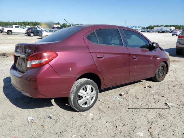  MITSUBISHI MIRAGE 2018 Burgundy