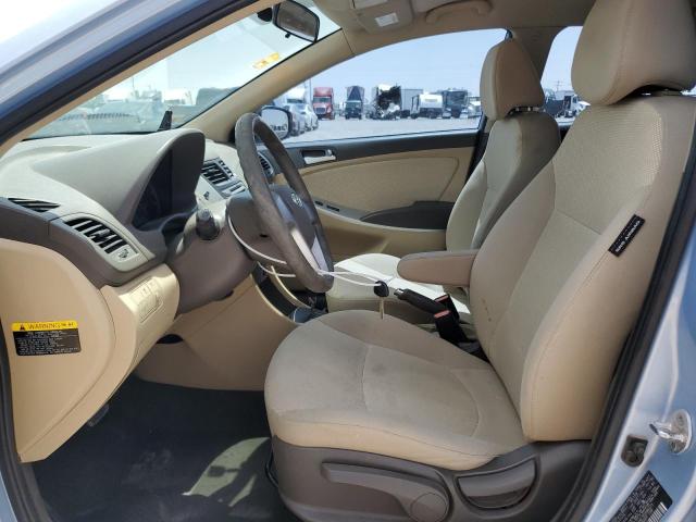  HYUNDAI ACCENT 2014 Blue