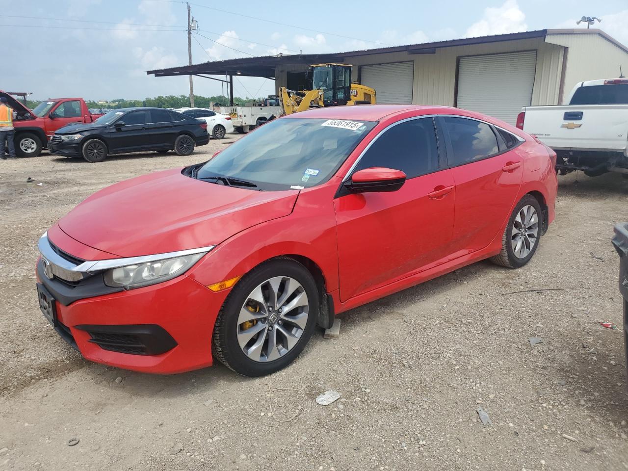 2018 Honda Civic Lx for Sale in Temple, TX - Hail