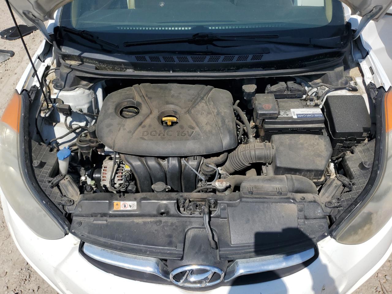 2013 Hyundai Elantra Gls VIN: 5NPDH4AE0DH206262 Lot: 55433825