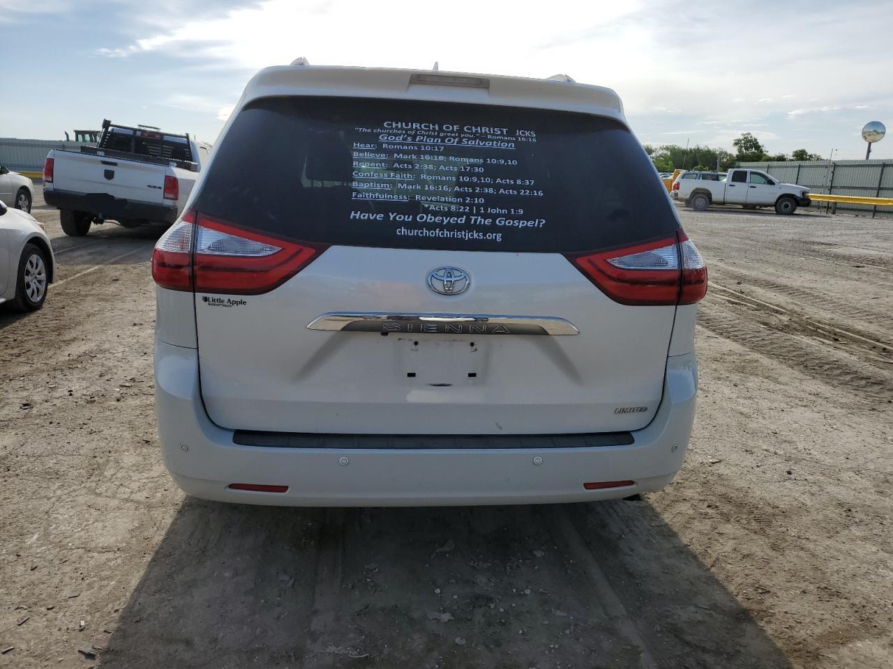 2017 Toyota Sienna Xle VIN: 5TDYZ3DC8HS839336 Lot: 57103045