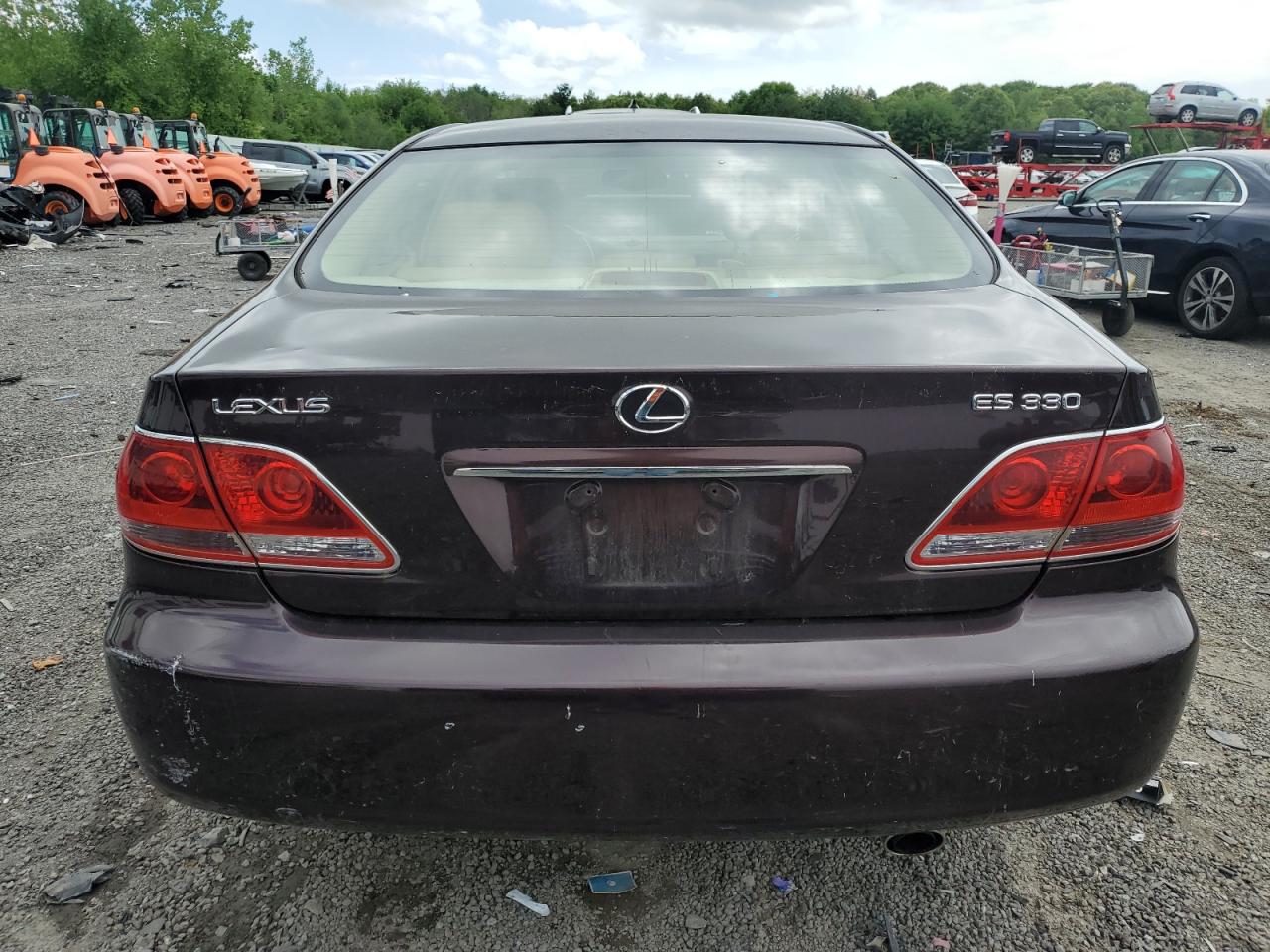 2005 Lexus Es 330 VIN: JTHBA30G355133610 Lot: 56678625