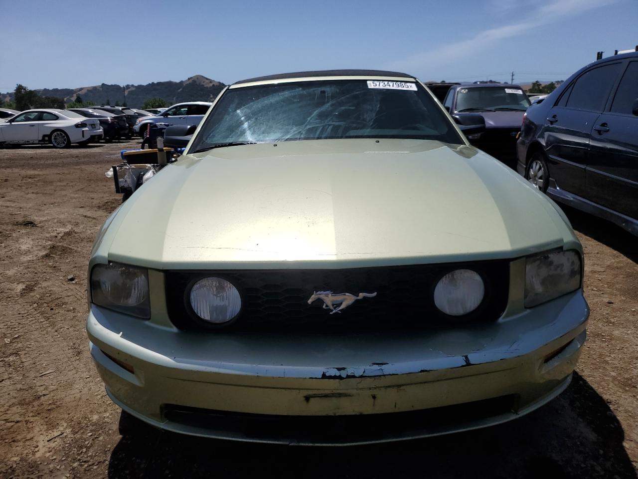 2005 Ford Mustang Gt VIN: 1ZVFT85H455171517 Lot: 57347985