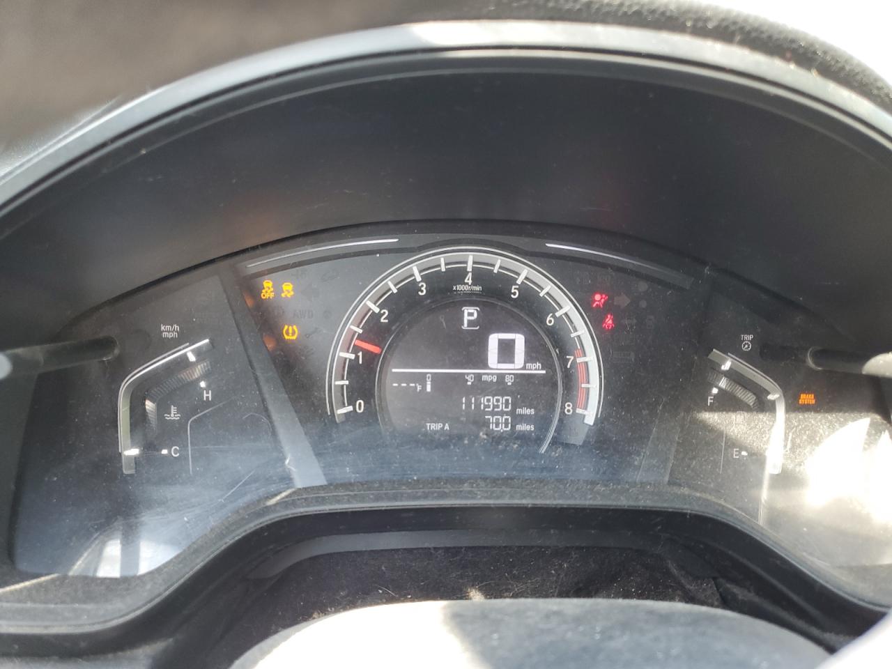 2017 Honda Cr-V Lx VIN: 2HKRW6H34HH214950 Lot: 57217855