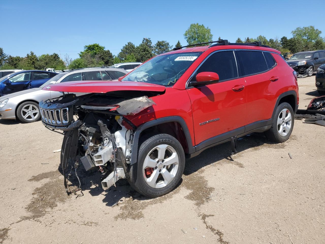 2021 Jeep Compass Latitude for Sale in Elgin, IL - Front End