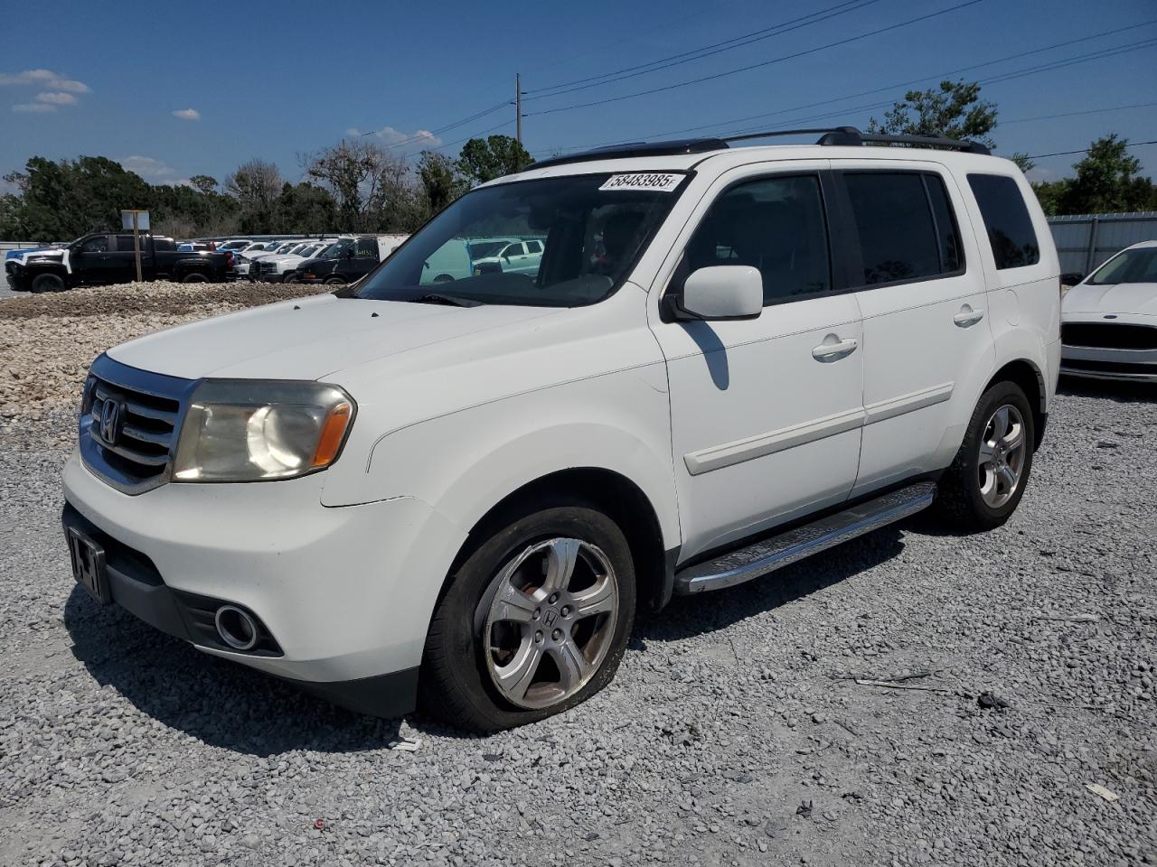 2015 Honda Pilot Exl იყიდება Riverview-ში, FL - Front End
