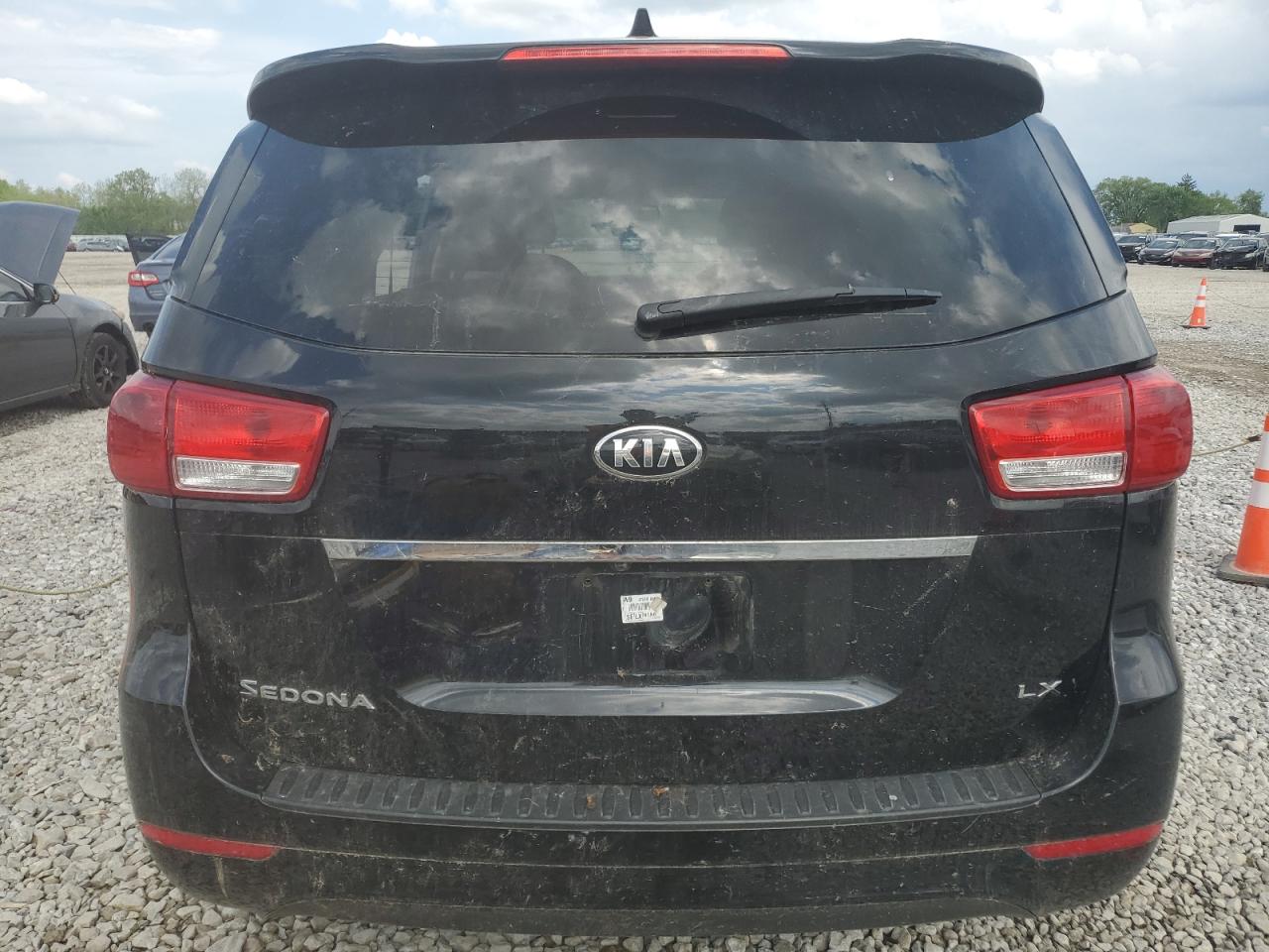 2017 Kia Sedona Lx VIN: KNDMB5C18H6293782 Lot: 55952435