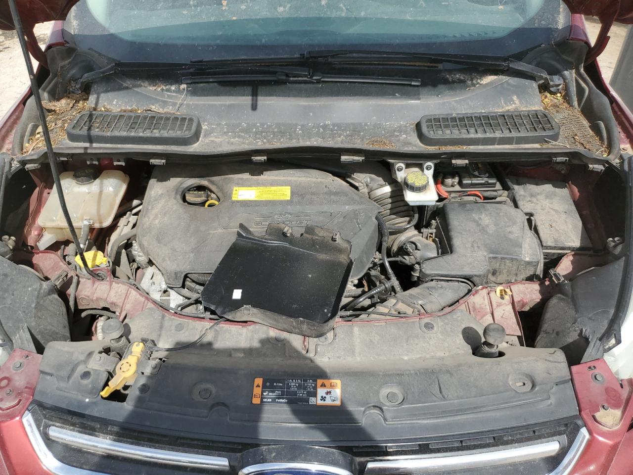 2016 Ford Escape Titanium VIN: 1FMCU0JX1GUC57938 Lot: 56874105